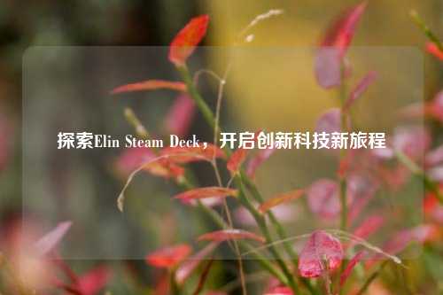 探索Elin Steam Deck，开启创新科技新旅程