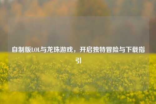 自制版LOL与龙珠游戏，开启独特冒险与下载指引