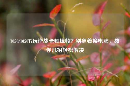 1050/1050Ti玩逆战卡顿掉帧？别急着换电脑，教你几招轻松解决