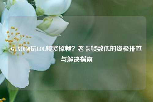 GTX1060玩LOL频繁掉帧?老卡帧数低的终极排查与解决指南