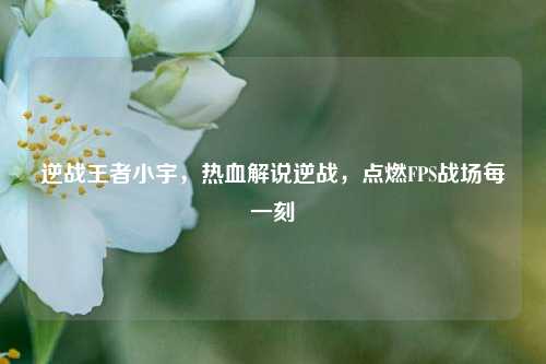 逆战王者小宇，热血解说逆战，点燃FPS战场每一刻