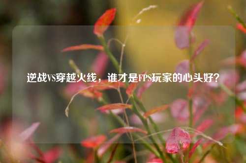 逆战VS穿越火线，谁才是FPS玩家的心头好？