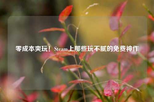 零成本爽玩！Steam上那些玩不腻的免费神作